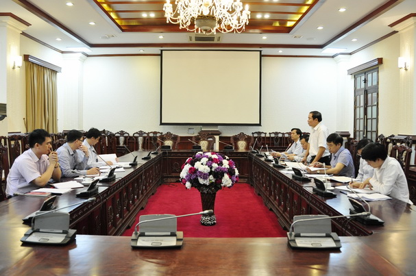 Đảng ủy Bộ Tư pháp làm việc với Ủy ban Kiểm tra Đảng ủy Khối các cơ quan Trung ương