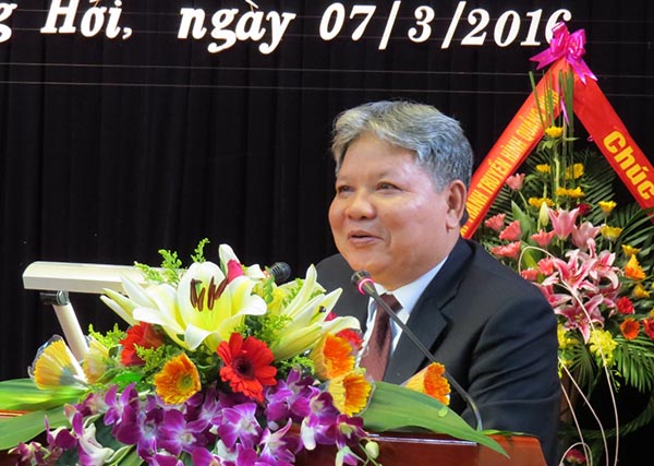 Bộ trưởng Hà Hùng Cường dự tổng kết hoạt động Đoàn ĐBQH Quảng Bình