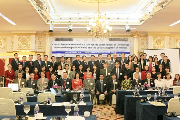Những vấn đề thời sự của Luật quốc tế và việc thúc đẩy quan hệ hợp tác Việt Nam - Hàn Quốc
