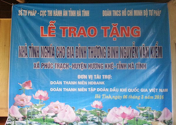 Gắn biển “Công trình thanh niên” nhân dịp Kỷ niệm 85 năm ngày thành lập Đoàn TNCS Hồ Chí Minh