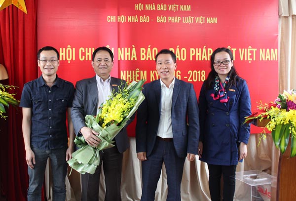 Tổ chức thành công Đại hội Chi hội Nhà báo Báo Pháp luật Việt Nam nhiệm kỳ mới