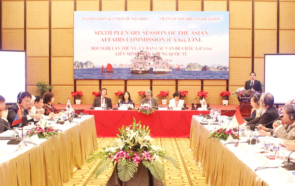 Việt Nam tổ chức Hội nghị Công chứng Quốc tế