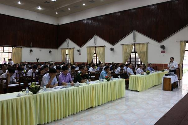 Tập huấn công tác vận động bầu cử của ứng cử viên ĐBQH khóa XIV và đại biểu HĐND tỉnh Thái Nguyên