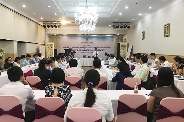Tọa đàm rà soát, trao đổi chế định hỗ trợ pháp lý cho doanh nghiệp tại TP Hồ Chí Minh