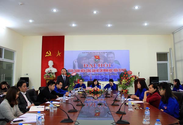 Đại hội Đoàn thanh niên cộng sản Hồ Chí Minh Học viện Tư pháp lần thứ VI, nhiệm kỳ 2017-2022