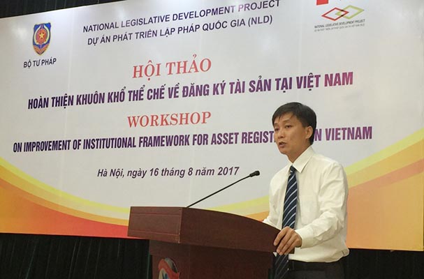 Hoàn thiện khuôn khổ thể chế về đăng ký tài sản tại Việt Nam