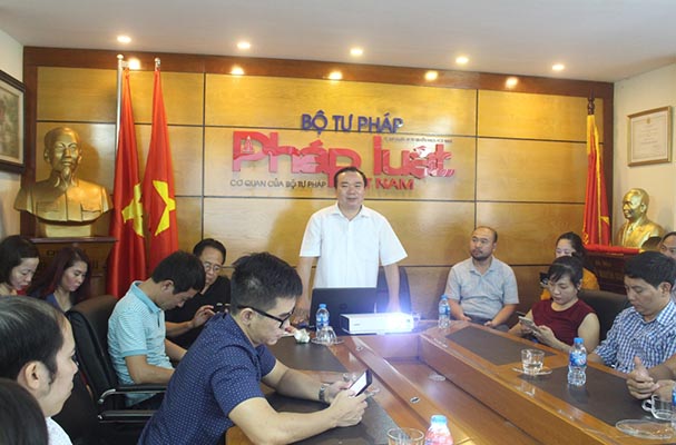 Đảng bộ Báo Pháp luật Việt Nam: Quán triệt, triển khai Nghị quyết Trung ương 7 khóa XII