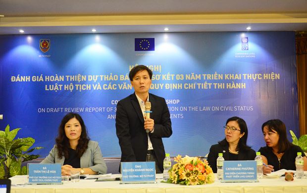 Thứ trưởng Nguyễn Khánh Ngọc: Cần tạo điều kiện thuận lợi tối đa cho người dân trong đăng ký hộ tịch
