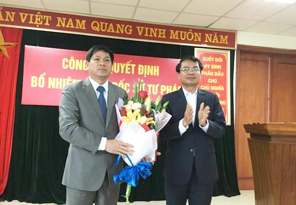 Lào Cai: Công bố quyết định bổ nhiệm Giám đốc Sở Tư pháp