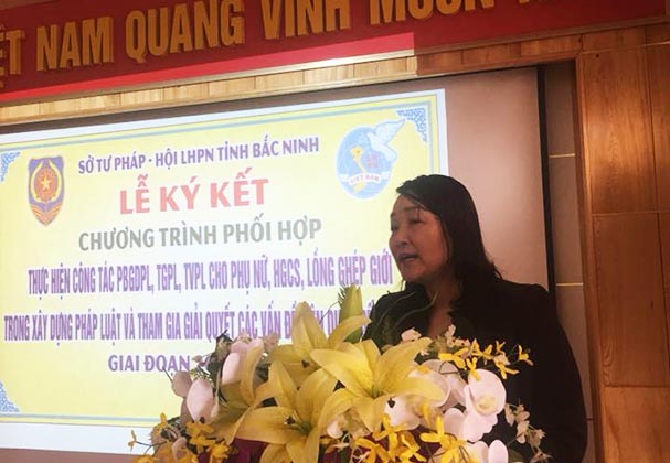 Bắc Ninh: Tăng cường phối hợp giữa STP và Hội Liên hiệp phụ nữ Việt Nam giai đoạn 2018 – 2022