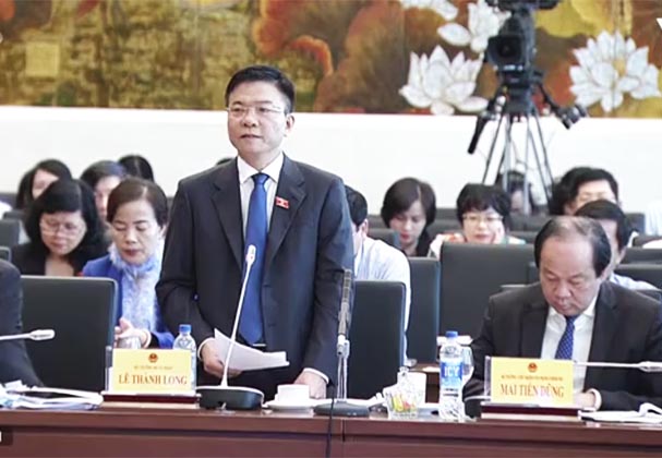 Bộ trưởng Lê Thành Long: Nhiều vấn đề dư luận quan tâm được trả lời thẳng thắn trong phiên họp chất vấn