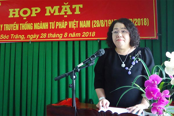 Sở Tư pháp Sóc Trăng: Kỷ niệm 73 năm ngày thành lập ngành Tư pháp Việt Nam