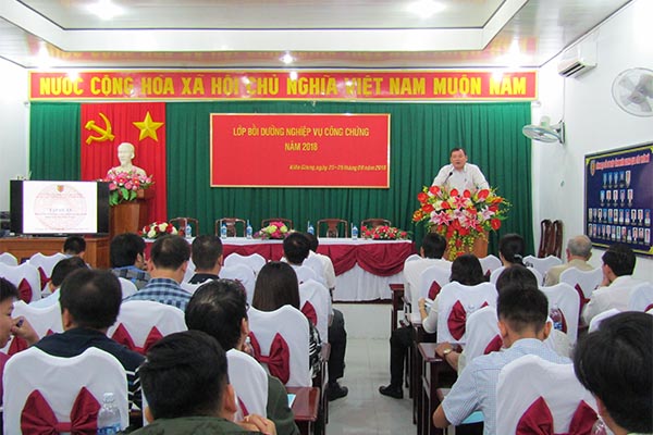 Cục Công tác phía nam: Bồi dưỡng chuyên sâu về công chứng tại Kiên Giang