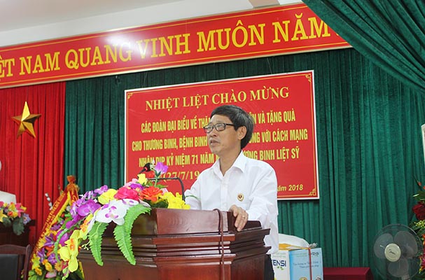 Đoàn Bộ Tư pháp tri ân thương binh, bệnh binh tại tỉnh Thanh Hóa