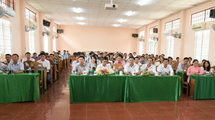 Lễ Khai giảng Lớp Trung cấp Pháp luật Khóa 15 tại huyện Vĩnh Thuận, tỉnh Kiên Giang
