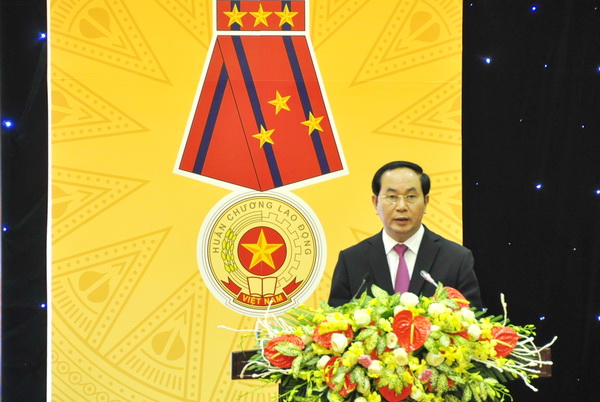 State President Tran Dai Quang attends 70th founding anniversary of the Civil Judgment Enforcement