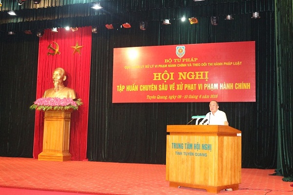 Nâng cao công tác thực thi pháp luật về xử phạt vi phạm hành chính trên địa bàn tỉnh Tuyên Quang