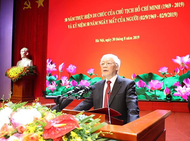 Di chúc của Chủ tịch Hồ Chí Minh soi sáng con đường đi tới tương lai của dân tộc