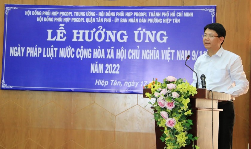 TPHCM: Sôi nổi và tự hào Lễ hưởng ứng Ngày pháp luật Việt Nam