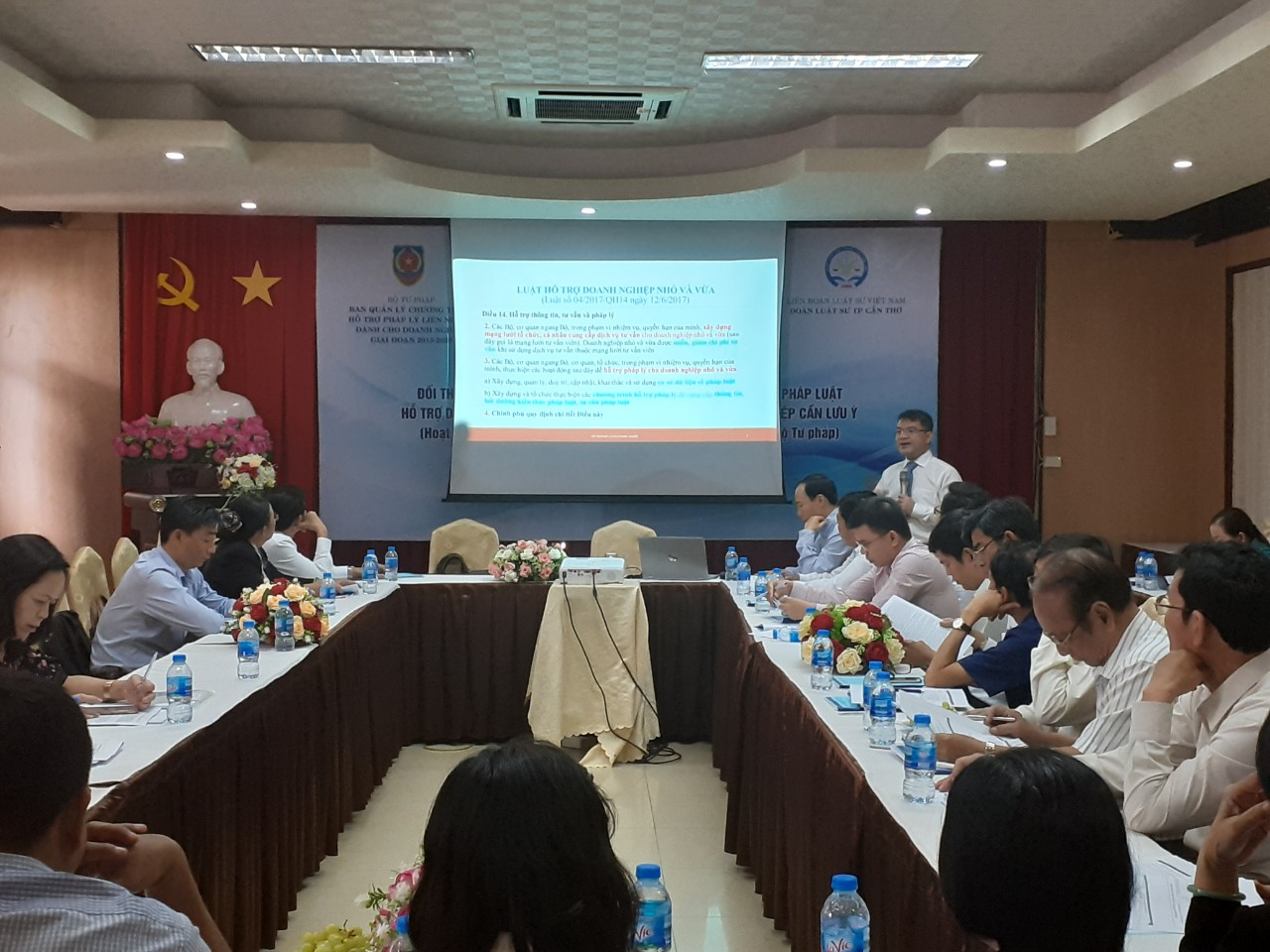 Trung tâm hỗ trợ pháp luật và phát triển nguồn nhân lực, Hiệp hội doanh nghiệp nhỏ và vừa Việt Nam tổ chức Hội nghị đối thoại vướng mắc trong thực tiễn thi hành chính sách, pháp luật hỗ trợ doanh nghiệp khởi nghiệp – những vấn đề pháp lý cần lưu ý