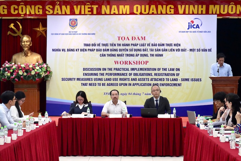 Nâng cao hiệu quả công tác đăng ký biện pháp bảo đảm bằng quyền sử dụng đất, tài sản gắn liền với đất