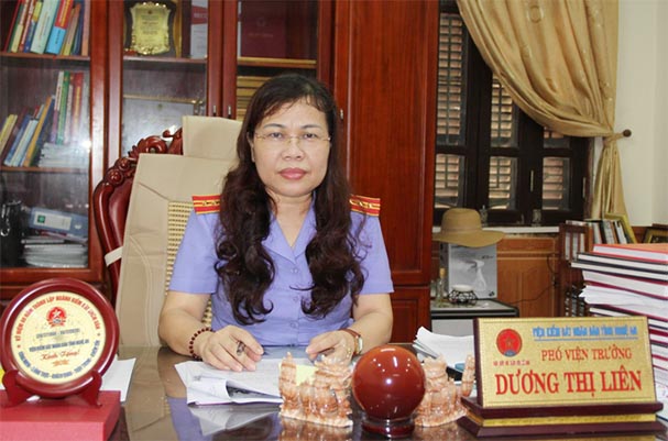 Dương Thị Liên: Nữ Phó Viện trưởng VKSND Nghệ An bản lĩnh, tâm huyết với ngành Kiểm sát
