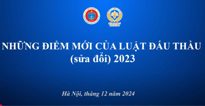 Những điểm mới của Luật Đấu thầu năm 2023