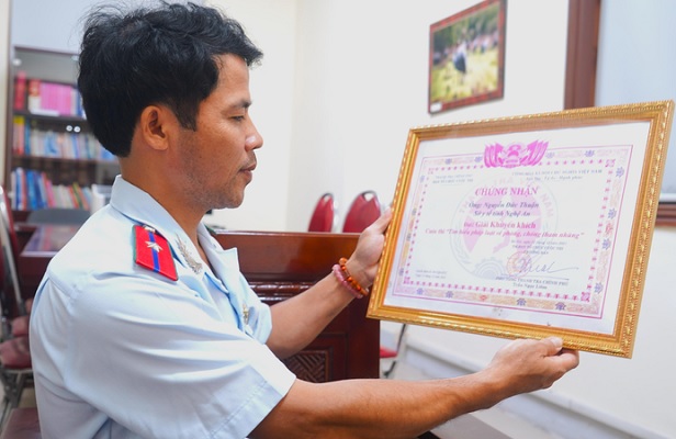 Thanh tra viên Nguyễn Đức Thuận, Sở Y tế Nghệ An: “Ngôi sao” trong nhiều cuộc thi tìm hiểu pháp luật