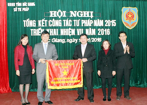 Sở Tư pháp tỉnh Bắc Giang tổ chức hội nghị triển khai nhiệm vụ năm 2016