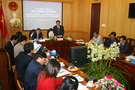 Đoàn công tác Bộ Tư pháp làm việc tại Lâm Đồng: Nhiệm vụ mới cho ngành Tư pháp