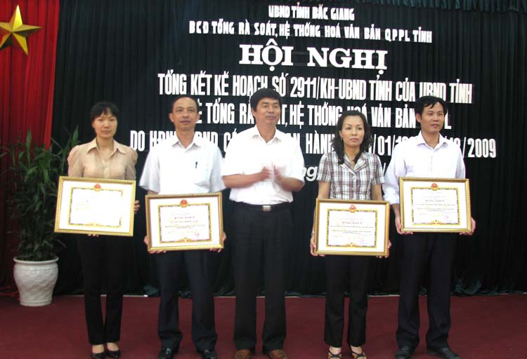 Bắc Giang: Gần 2.600 văn bản quy phạm pháp luật hết hiệu lực thi hành