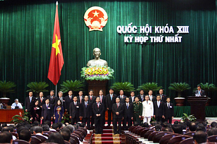 Chính phủ mới ra mắt, Bộ trưởng Tư pháp Hà Hùng Cường tái đắc cử