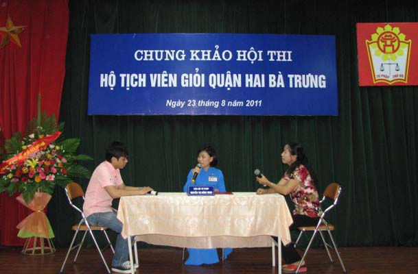 Phường Thanh Nhàn, Hà Nội: Cán bộ hộ tịch hết lòng phục vụ dân