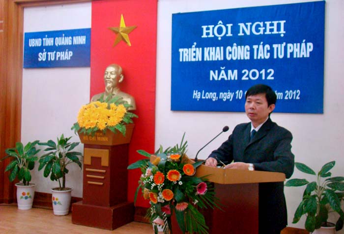 Quảng Ninh: Triển khai công tác Tư pháp năm 2012