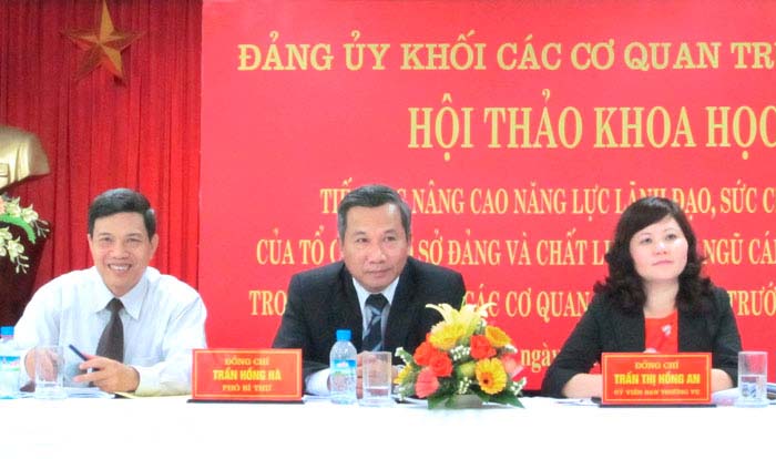 Đảng ủy Khối các cơ quan Trung ương bàn giải pháp nâng cao sức chiến đấu của tổ chức cơ sở đảng