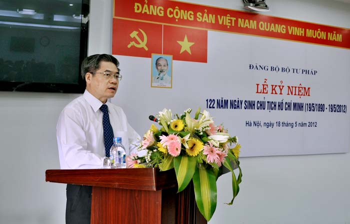 Bộ Tư pháp tiếp tục đẩy mạnh học tập và làm theo tấm gương đạo đức Hồ Chí Minh: Ngày càng đi vào chiều sâu, thực chất và có hiệu quả bền vững