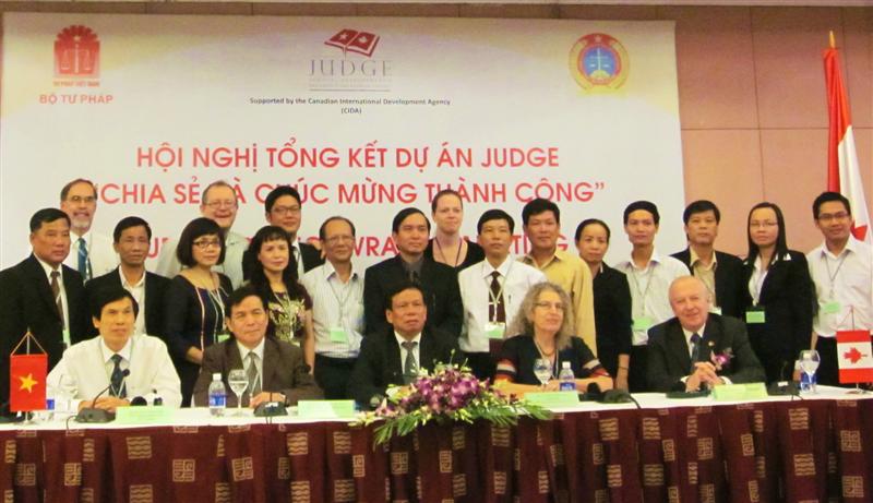 Bộ Tư pháp và Tòa án nhân dân tối cao tổ chức tổng kết Dự án JUDGE