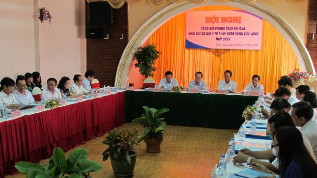 Biểu dương nhiều “điểm sáng” ngành Tư pháp các tỉnh Đồng bằng sông Cửu Long