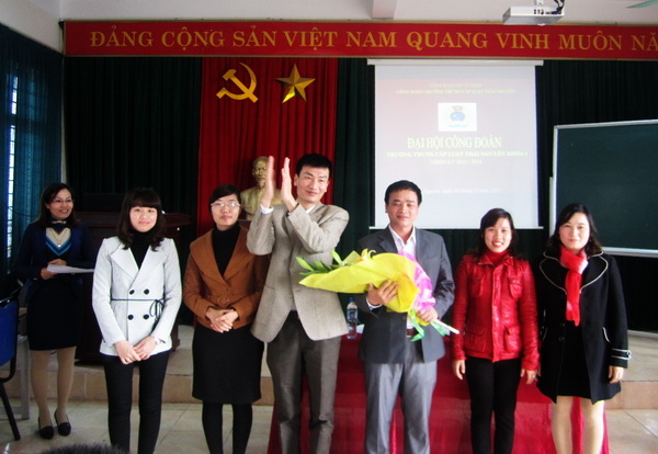 Đại hội Công đoàn Trường Trung cấp Luật Thái Nguyên