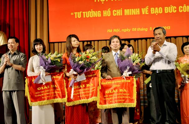 Chung kết Hội thi thuyết trình “Tư tưởng Hồ Chí Minh về đạo đức công vụ”