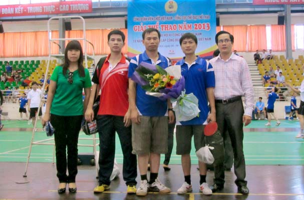 Khai mạc Giải bóng bàn công đoàn viên chức Việt Nam năm 2013