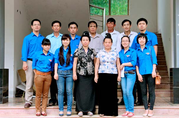 Đoàn Thanh niên Bộ Tư pháp tiếp tục tham gia tình nguyện tại xã Nậm Păm
