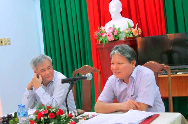 Bộ trưởng Bộ Tư pháp Hà Hùng Cường làm việc với Sở Tư pháp và Cục Thi hành án dân sự tỉnh Bình Phước
