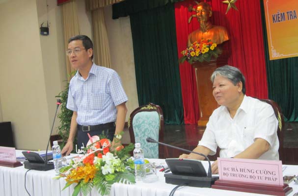 Bộ trưởng Bộ Tư pháp Hà Hùng Cường làm việc với Tỉnh ủy, HĐND, UBND tỉnh Đồng Nai