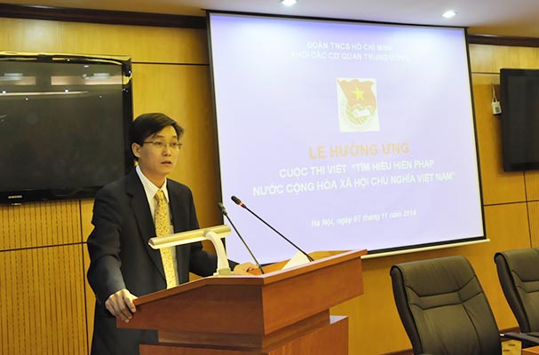 Đoàn Khối các cơ quan Trung ương hưởng ứng Ngày Pháp luật năm 2014