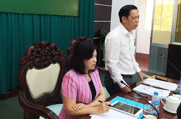 Thứ trưởng Bộ Tư pháp Nguyễn Thúy Hiền kiểm tra công tác giám định tư pháp tại Kiên Giang
