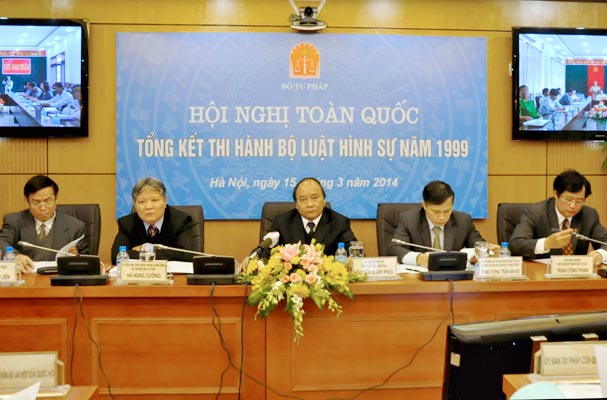 Hội nghị toàn quốc tổng kết thi hành Bộ luật Hình sự năm 1999
