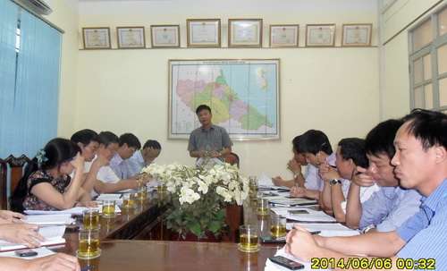 Hà Tĩnh: Đồng chí Phó Bí thư Tỉnh ủy làm việc với Sở Tư pháp 