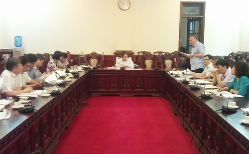 Thứ trưởng Đinh Trung Tụng chủ trì cuộc Họp Hội đồng thẩm định Dự án Luật Thống kê (sửa đổi)
