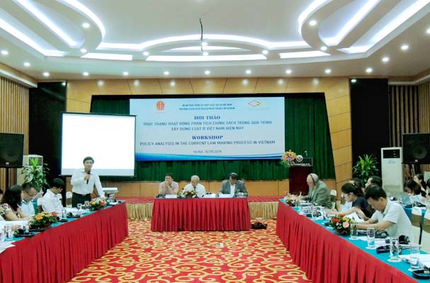 Công bố “Thực trạng hoạt động phân tích chính sách trong quá trình xây dựng Luật ở Việt Nam hiện nay”